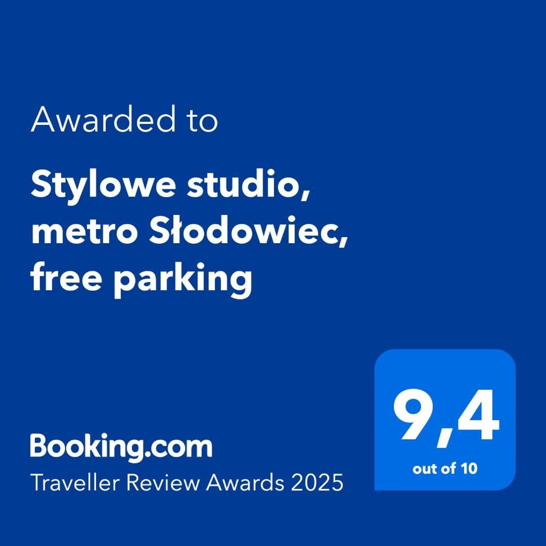 Stylowe Studio Krzemieniecka, Metro Slodowiec, Free Parking By Cosmo Spirit 华沙 外观 照片